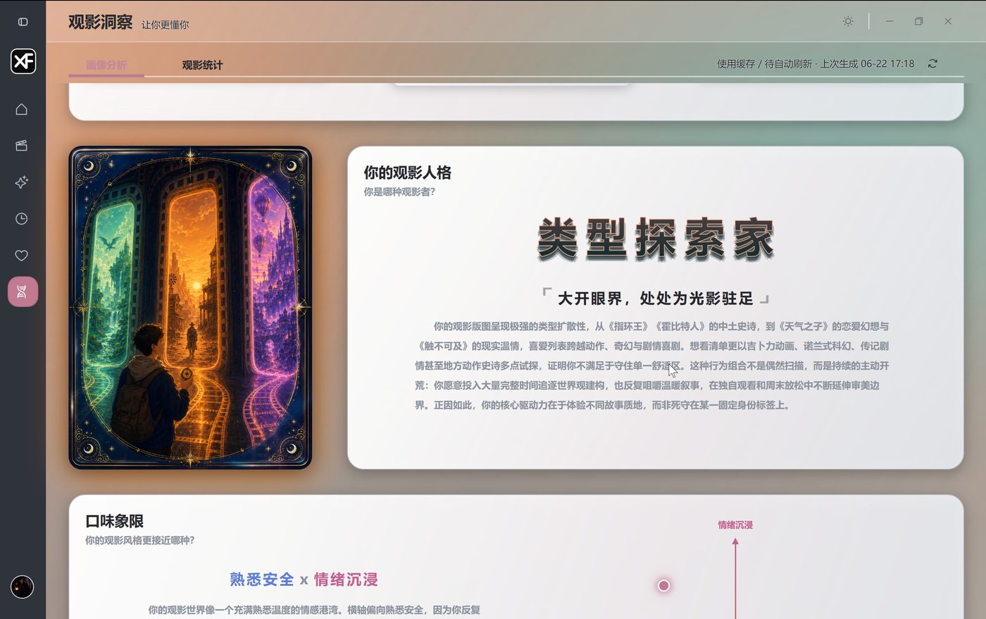 XFVerse 观影人格